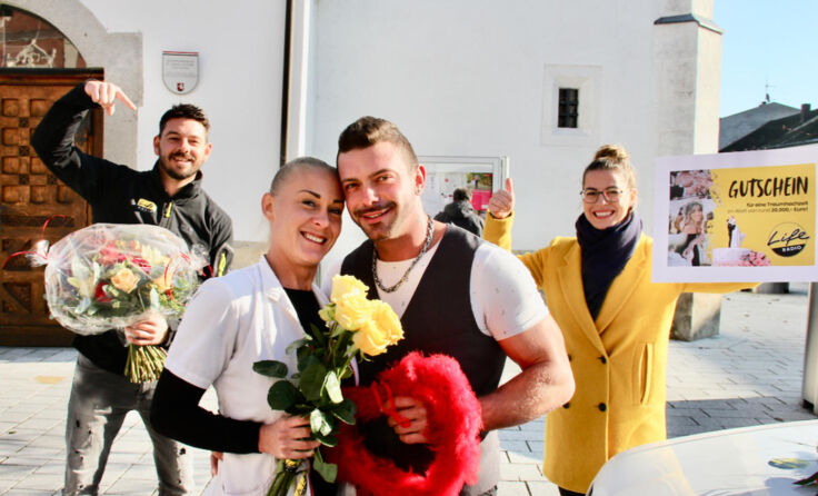Anita und Stefan freuen sich auf ihre Hochzeit im nächsten Jahr. (Foto: Life Radio)