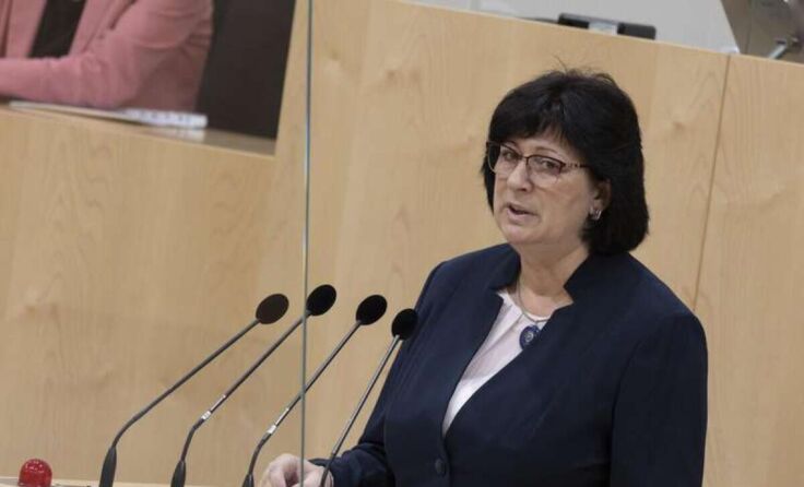 Nationalratsabgeordnete Rosa Ecker fordert eine SOS-App. (Foto: Parlamentsdirekton/Ulrike Wieser)