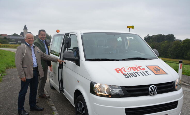 Am 18. Dezember ist je nach Bedarf auch das Pergshuttle im Einsatz. (Foto: Stadtamt Perg)