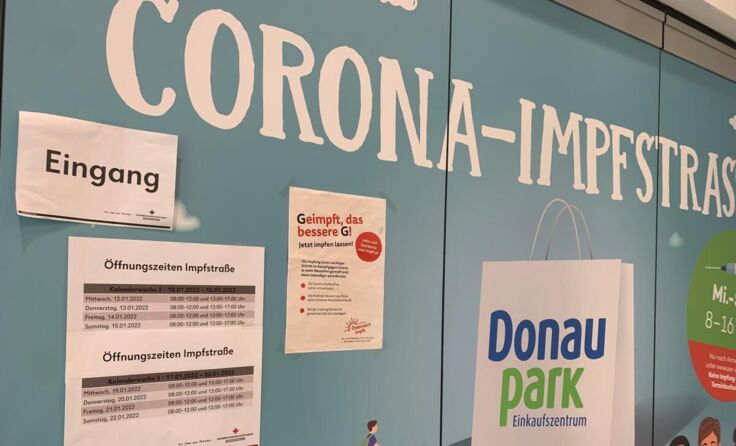 Bei der Impfstraße im Donaupark Mauthausen wird eine Anmeldung benötigt. (Foto: Tips/Mai)