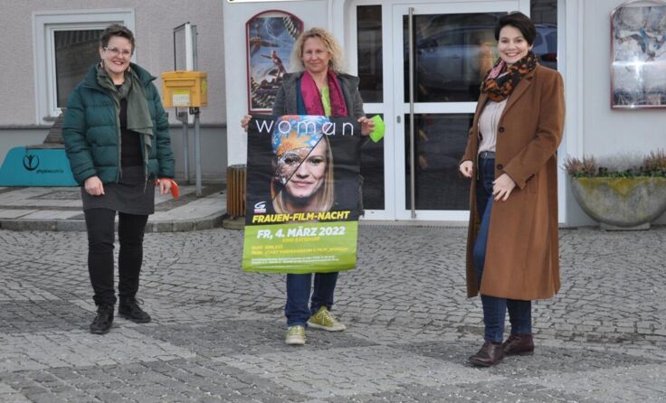 Gerlinde Mirsch, Martina Eigner und Landtagsabgeordnete Dagmar Engl (Foto: Boris Lavicka)
