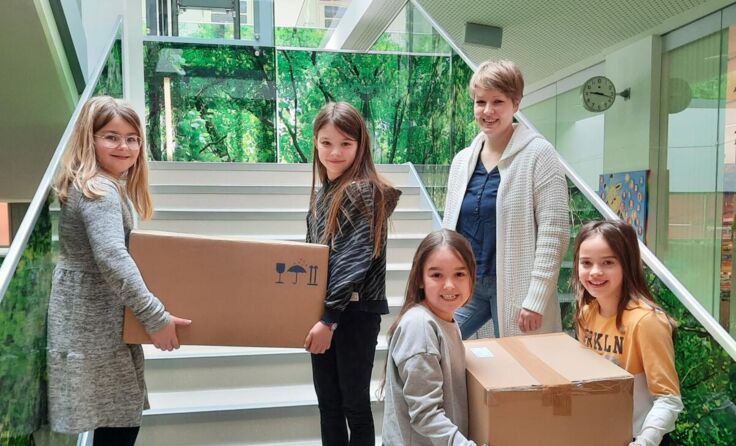Dank der Lehrer, Eltern und der Schüler kann die Schule unbürokratisch helfen. (Foto: VS Grein)