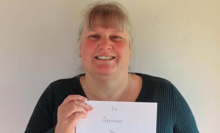 Die Mitterkirchnerin Karin Guttmann hat sich über ein Kinderbuch gewagt. (Foto: Guttmann)