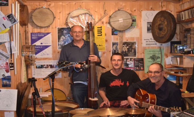 Wolfgang Huala, Fredi Pröll und Edwin Stöbich (v.l.n.r.) sind das Trio 162.