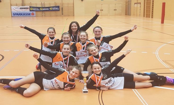 Arnreits erfolgreiche U14 holte sich den Landesmeistertitel.