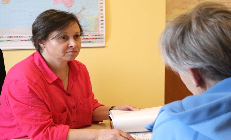 Ilknur Düzler von der Caritas-Sozialberatungsstelle Rohrbach Foto: Caritas