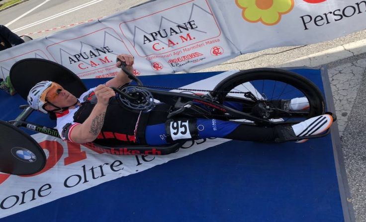 Im italienischen Marina Di Massa startete Christoph Stadlbauer in die Handbike-Saison.