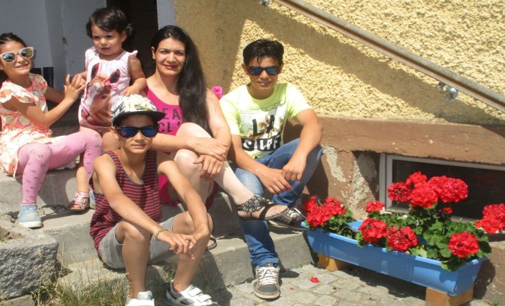 Anisa Nawrozi lebt seit fast drei Jahren mit ihren Kindern in Neustift. Foto: Krennböck