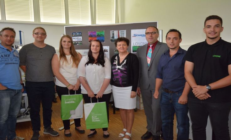 Die Schüler arbeiteten bei ihren Projekten eng mit der Wirtschaft zusammen. 