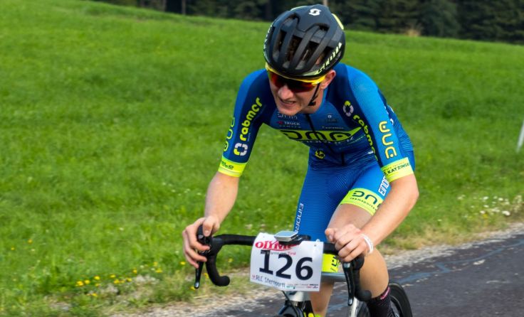 Fabian Thumfart am Weg zum Sieg. Foto: Eibensteiner