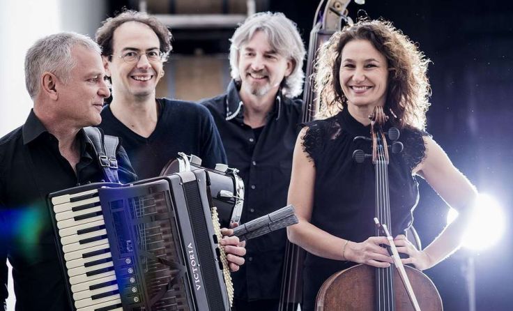 Das Paier Valcic Quartett beim Kleinod Festival (Foto: Michael Reidinger)