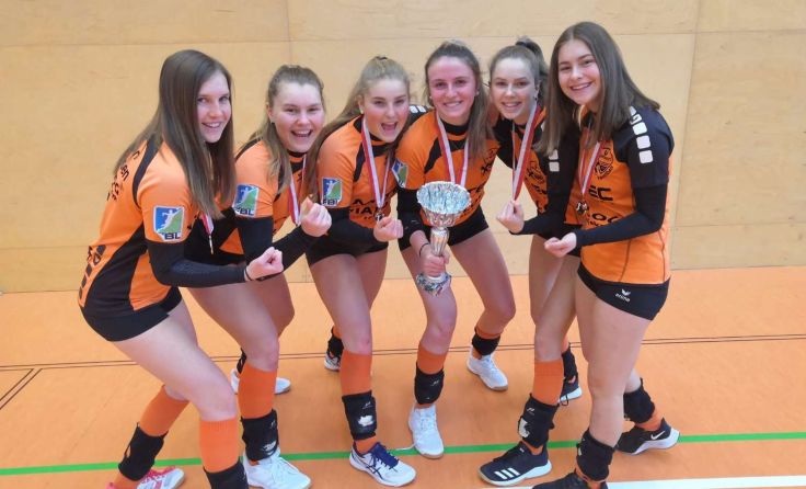 Die U18 Landesmeisterinnen (Fotos: Union Arnreit)