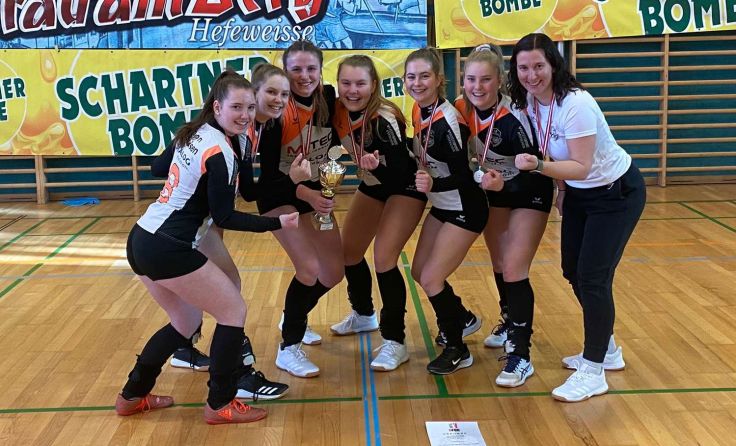 Die Arnreiter U18 Staatsmeisterinnen (Fotos: Sportunion Arnreit)
