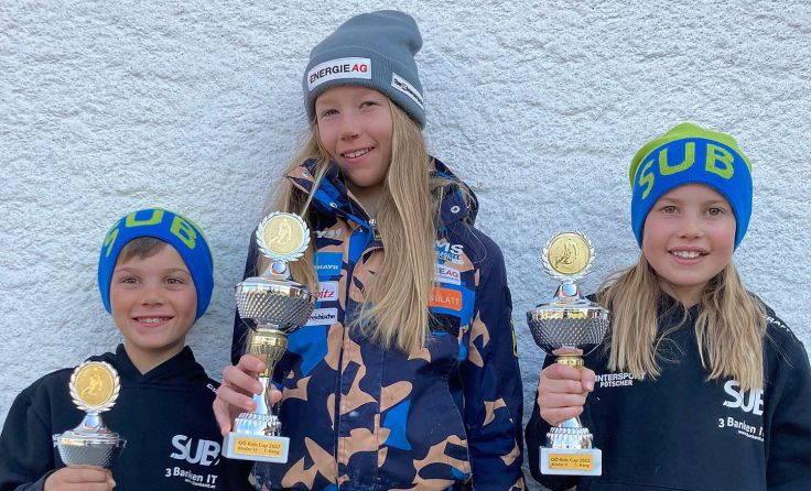 V. l.: Tom Carlo, Alisa und Karolina Gierlinger (Foto: pirkes)