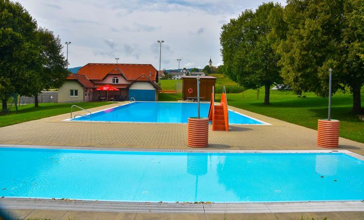 Das Freibad am Sportplatzgelände in Putzleinsdorf. (Foto: Karl Neissl)