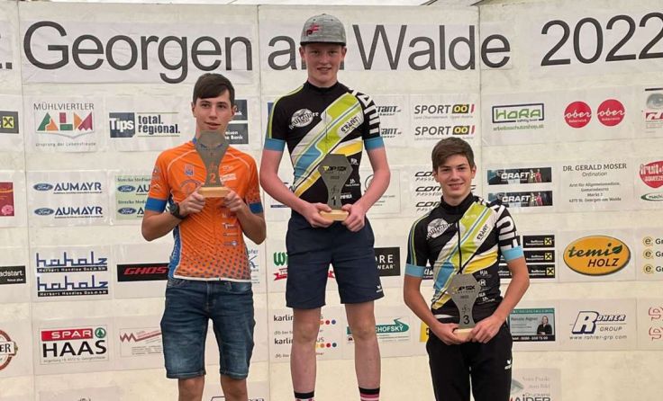 Der GranitBiker Nachwuchs auf Platz eins und drei (Foto: GranitBiker)