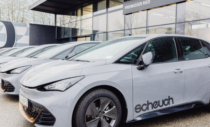 CUPRA Born für Mitarbeitende (Foto: Scheuch/Rambossek)