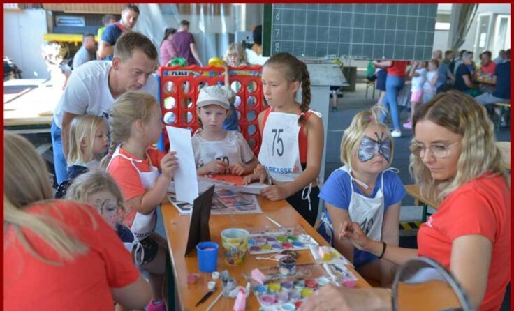 Rahmenprogramm: Schmink- und Bastelstation (Foto: Union St. Martin)