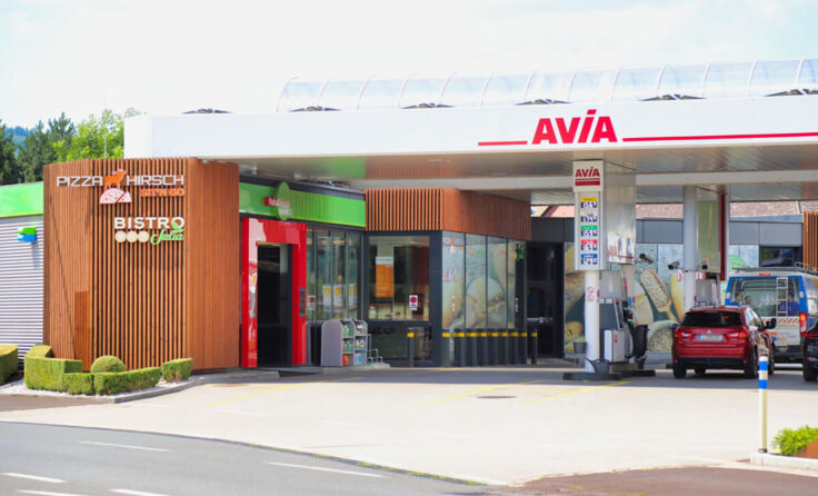 Die Tankstelle, die der 21-Jährige überfallen haben soll. (Foto: laumat.at/Gabriel Prammer)