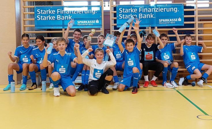 Die siegreichen Gymnasiasten (Foto: BG/BRG Rohrbach)