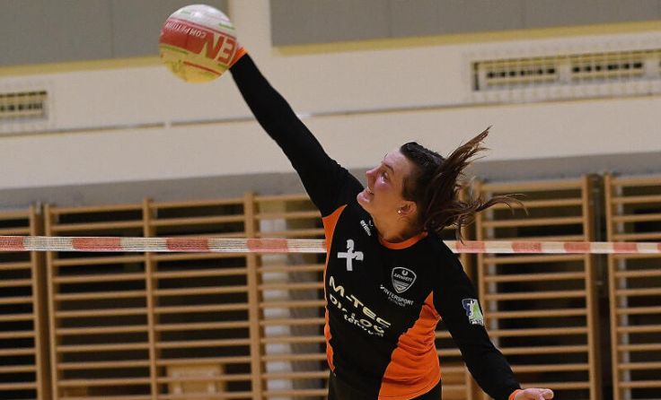 Angreiferin Katharina Gahleitner (Foto: Manfred Lindorfer)