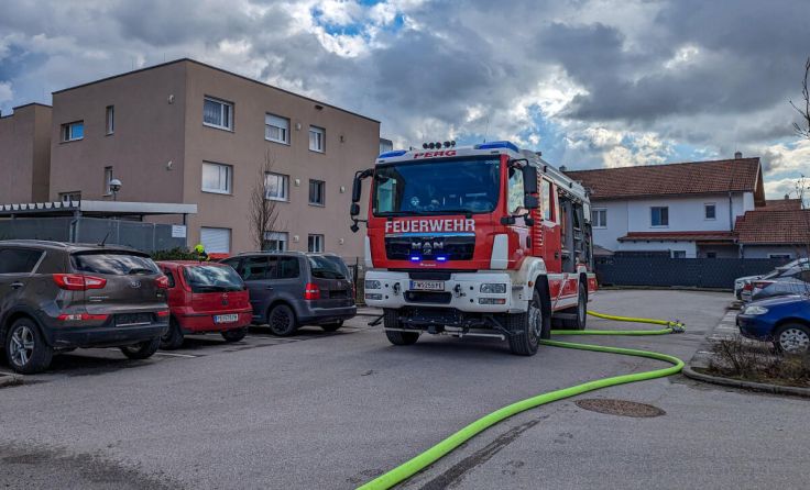 Die Feuerwehr konnte den Brand schnell löschen. (Foto: TEAM FOTOKERSCHI.AT / SIMON BRANDSTÄTTER)