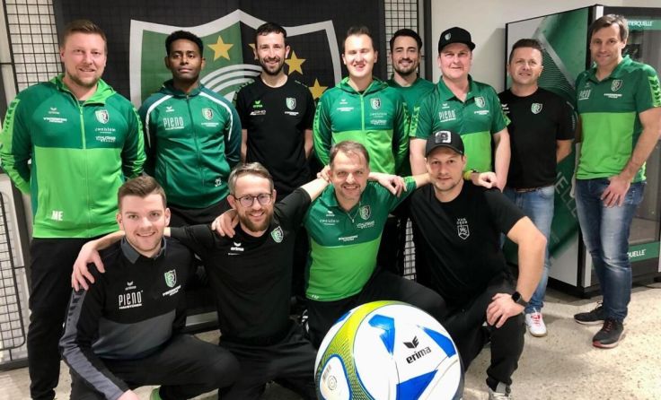 Das Organisationsteam des Hallencups (Foto: UFC Rohrbach-Berg)
