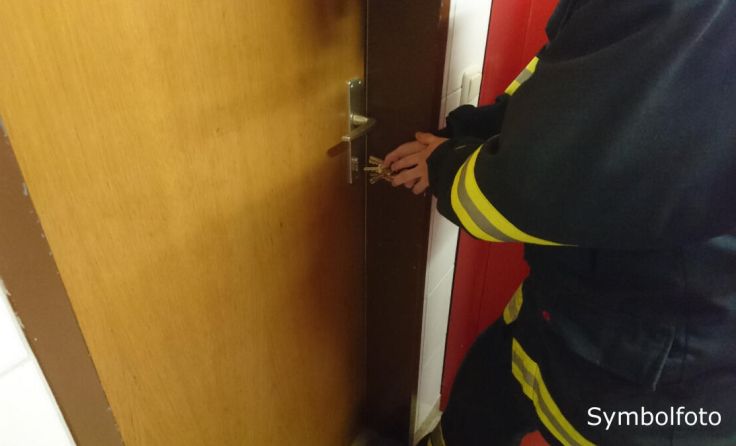 Die Feuerwehr konnte die Türe schnell öffnen. (Foto: ff-badischl.at (Symbolfoto))