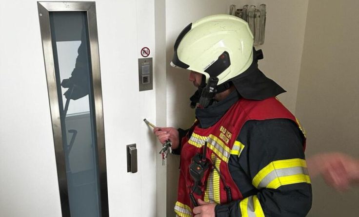 Feuerwehrleute konnten die Frau schnell befreien. (Foto: ff-badischl.at)