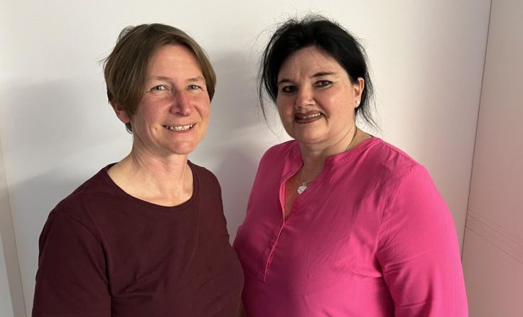 Katharina Essl und Daniela Feregyhazy-Astecker (Foto: Hospiz)