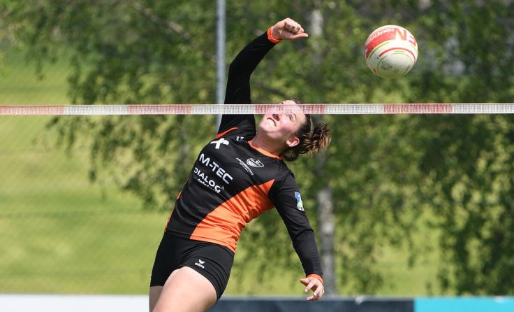Arnreits Angreiferin Katharina Gahleitner (Foto: Manfred Lindorfer)