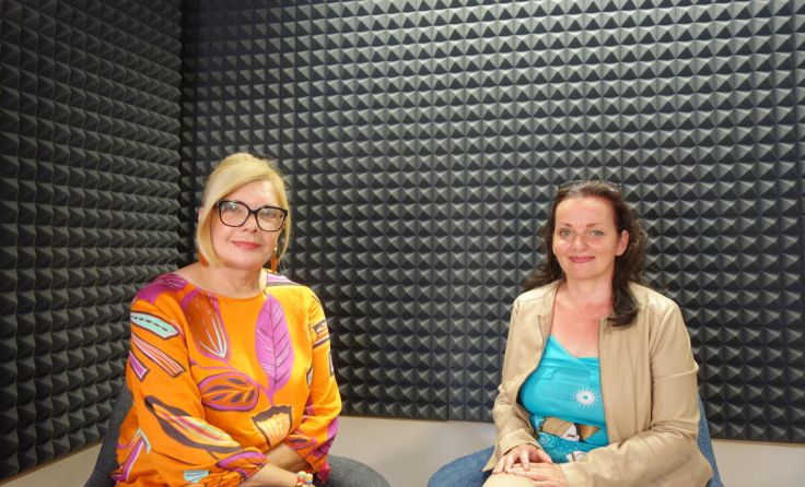 Karin Neussl (r.) zu Gast bei Linda Hofbauer (Foto: FRF)