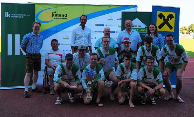 Die erfolgreichen Arnreiter Kicker (Foto: Landjugend Oberösterreich)