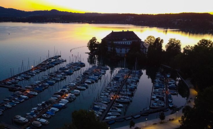 Der Attersee Montagabend (Foto: laumat/Matthias Lauber)