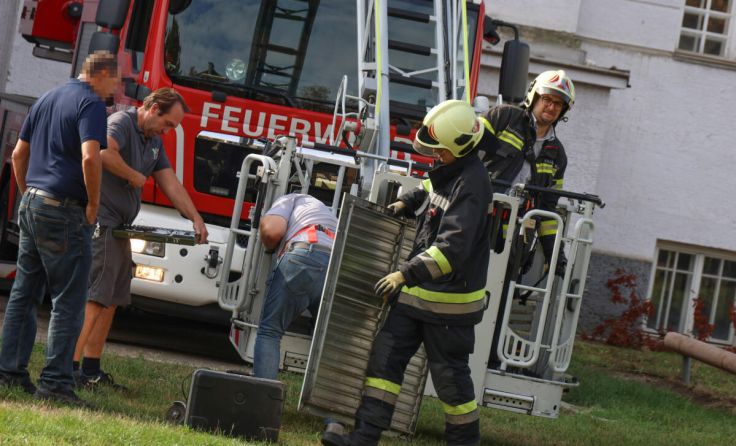 Tauben-Einsatz für die Feuerwehr (Foto: laumat/Matthias Lauber)