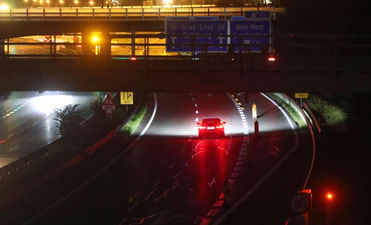 Die A8 bei Wels (Foto: laumat/Matthias Lauber)