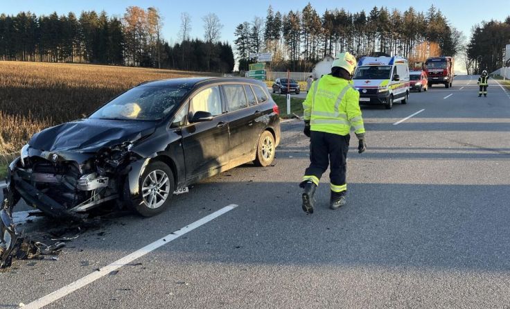 Die Unfallstelle (Foto: FF Weistrach)
