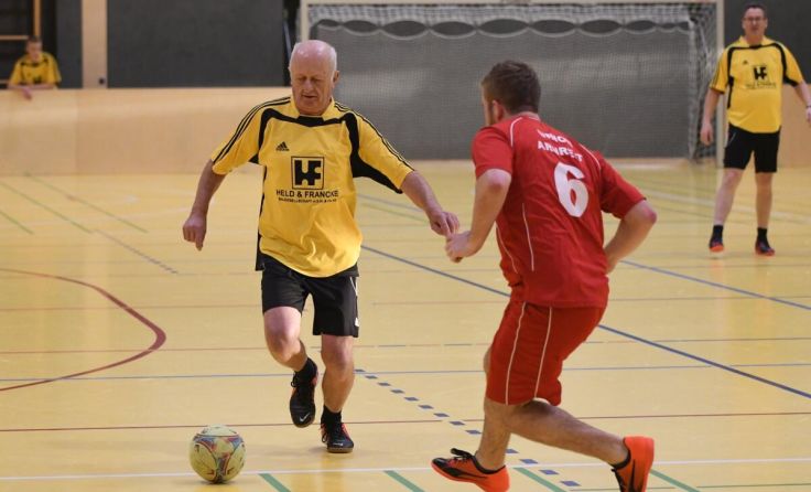 Noch immer ganz flott im Antritt: Norbert Gahleitner (Foto: Manfred Lindorfer)