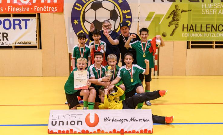 Die siegreiche U12 der UFC Rohrbach-Berg (Foto: cityfoto.at/Wolfgang Simlinger)