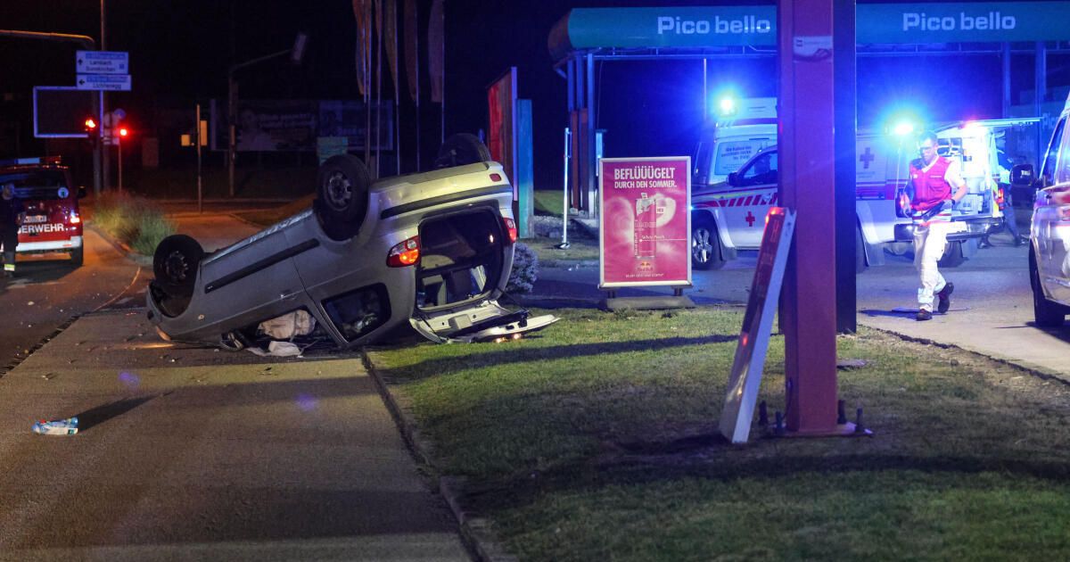 Two seriously injured in accident on the B1 in Wels-Lichtenegg