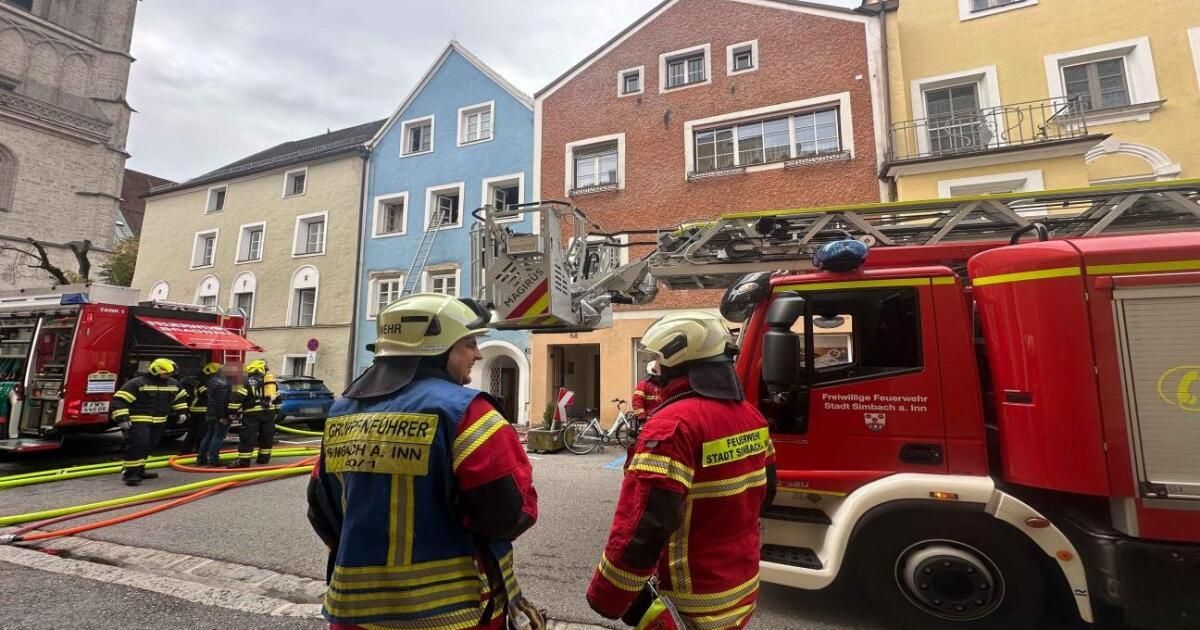 Five fire departments deployed to kitchen fire in Braunau