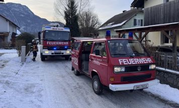 Angebranntes Essen sorgte für Feuerwehreinsatz in Bad Ischl