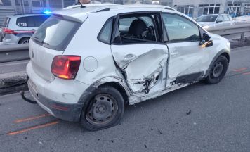 Unfall auf der B145 in Bad Ischl