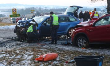 Drei Rettungshubschrauber bei Unfall in Hohenzell im Einsatz