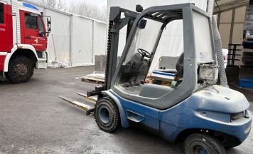 Stapler brannte in Schenkenfelden