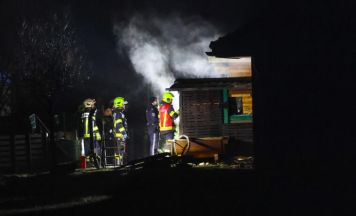 Vier Feuerwehren bei Brand in Scharnstein im Einsatz