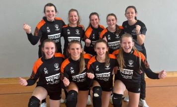 Arnreiter Faustballerinnen beenden Hallensaison mit zwei Siegen