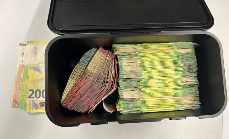 Sichergestelltes Bargeld (Foto: LKA OÖ)