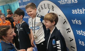 Top-Platzierungen für Rohrbacher AquaSharks bei Trauner Schwimmmeeting