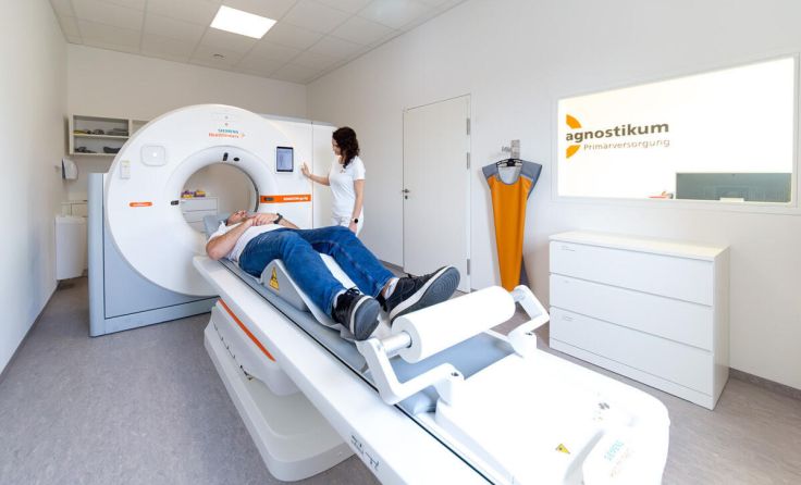 Kurzfristige Termine für CT-Untersuchungen gibt es im PVZ Marchtrenk. (Foto: Joobster)